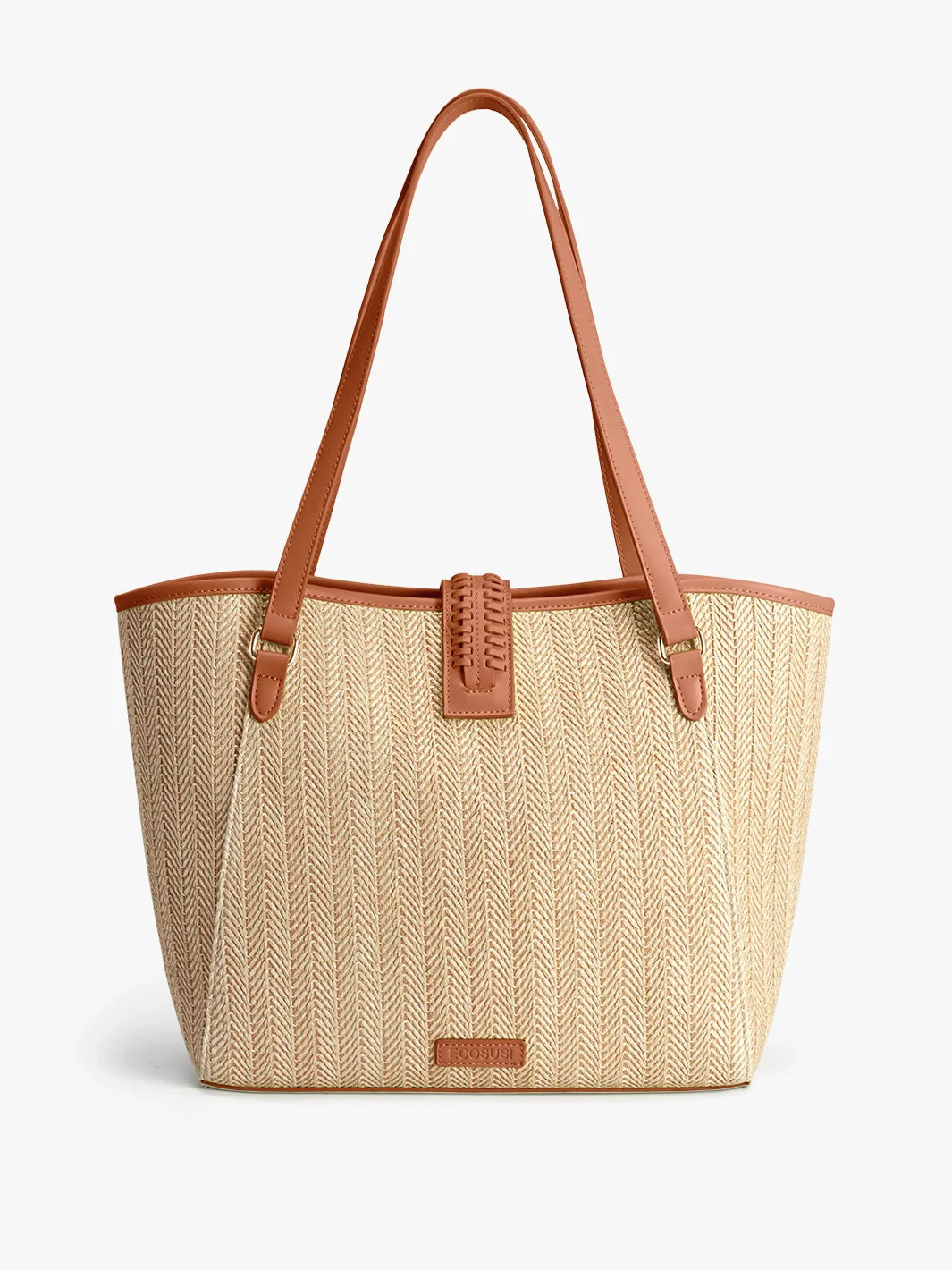 Marina Raffia Straw Tote Bag