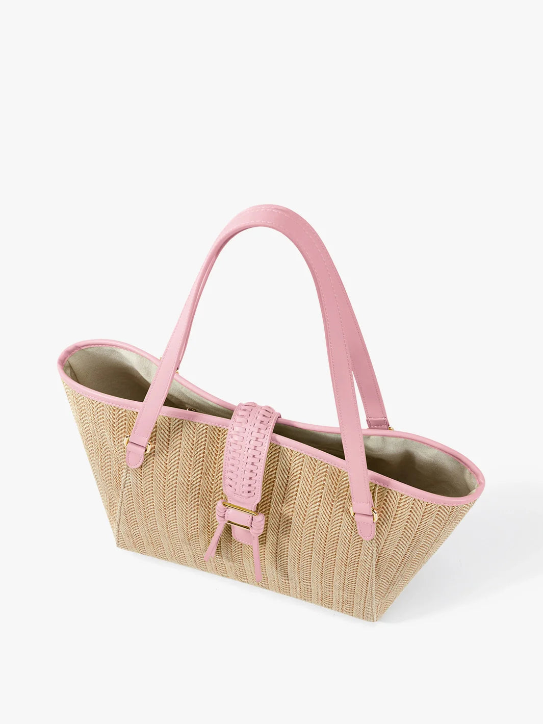 Marina Raffia Straw Tote Bag