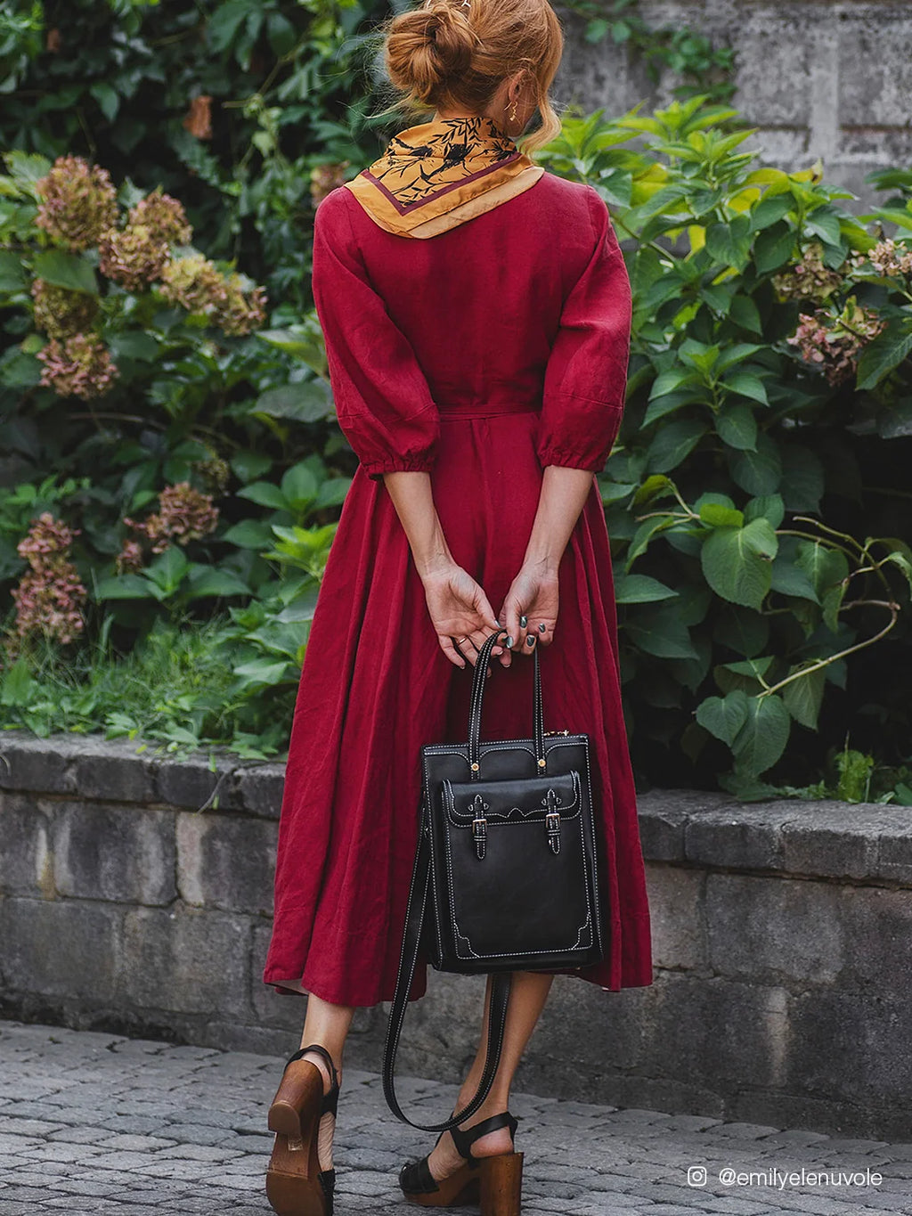 Evelyn Retro PU Leather Tote