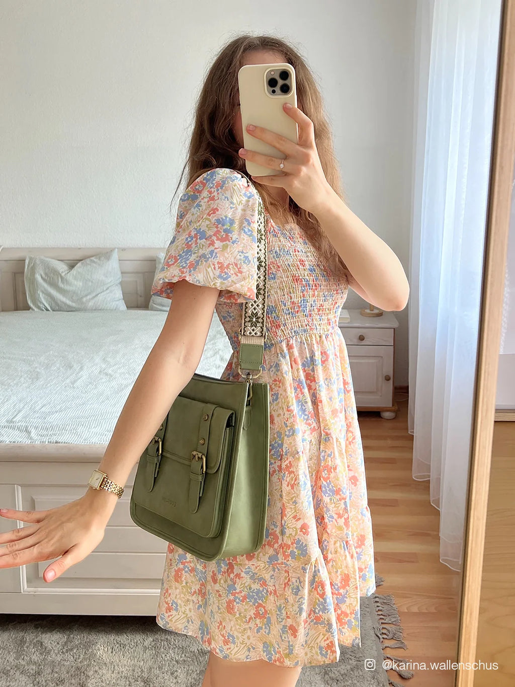 Sophie Vegan Leather Everyday Crossbody Bag