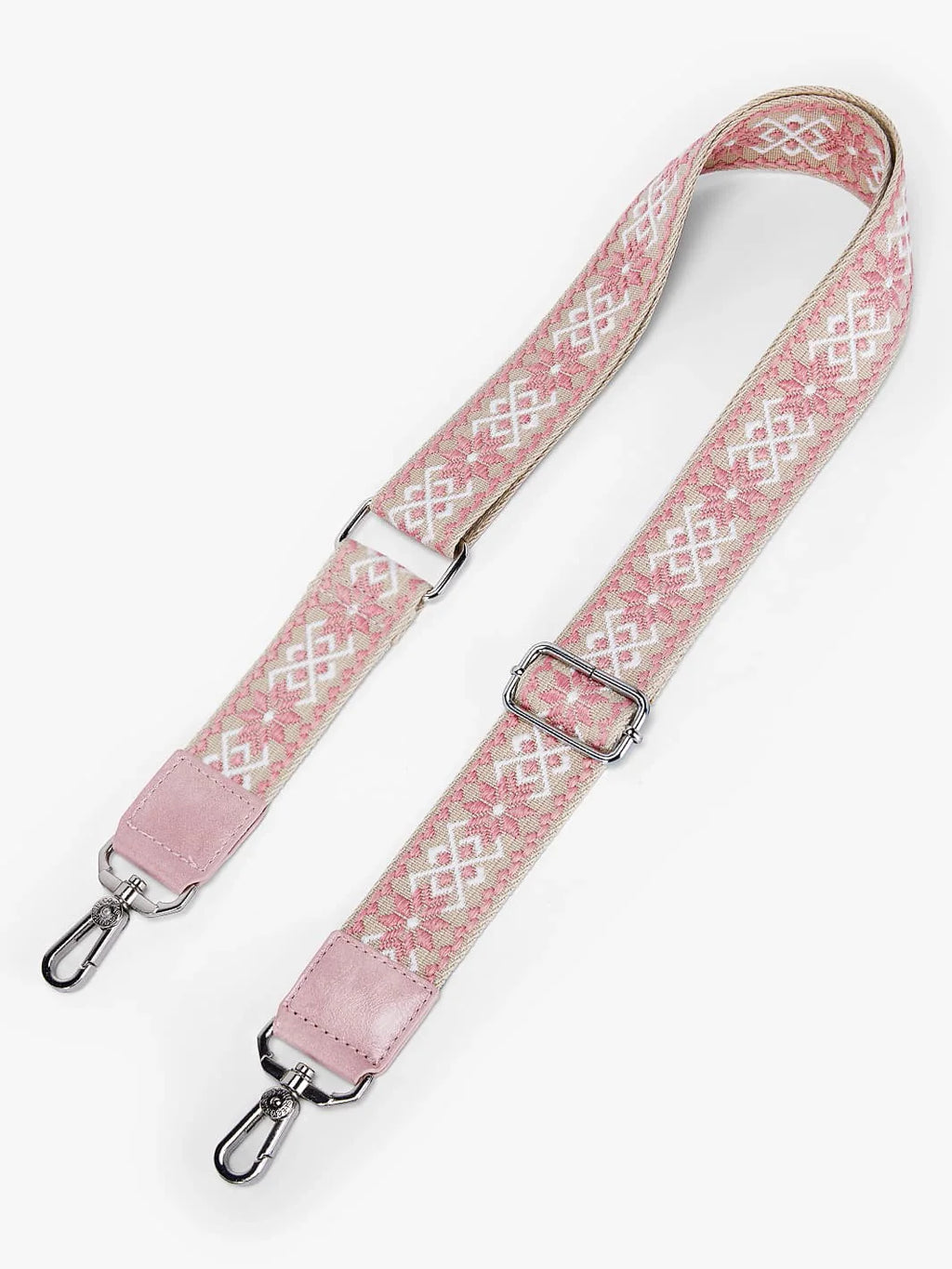 Mia Wide Strap Vegan Leather Crossbody Bag