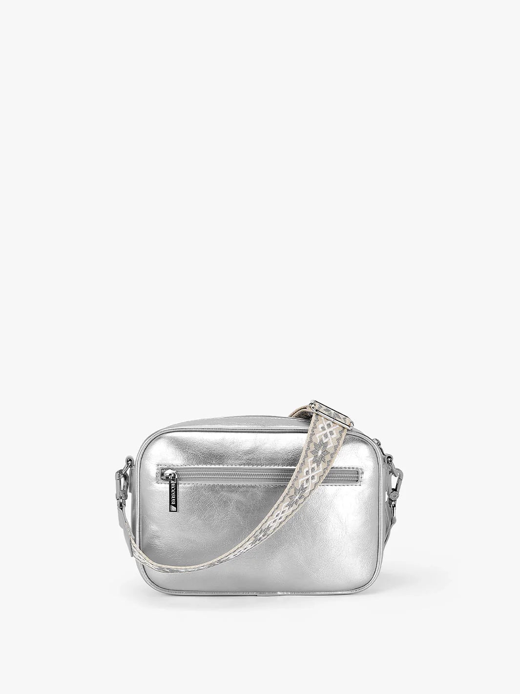 Mia Wide Strap Vegan Leather Crossbody Bag