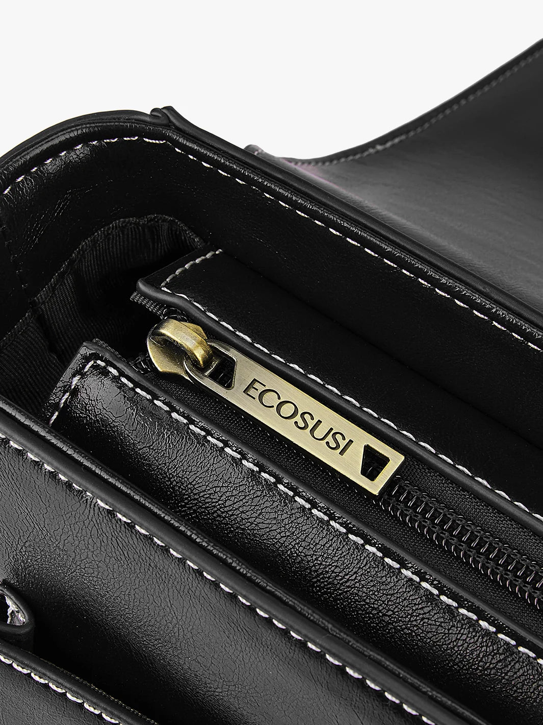 Alison Vintage Vegan Leather Crossbody Bag