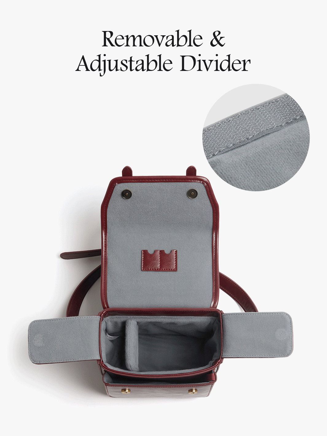 Clara Vintage Shoulder Camera Bag