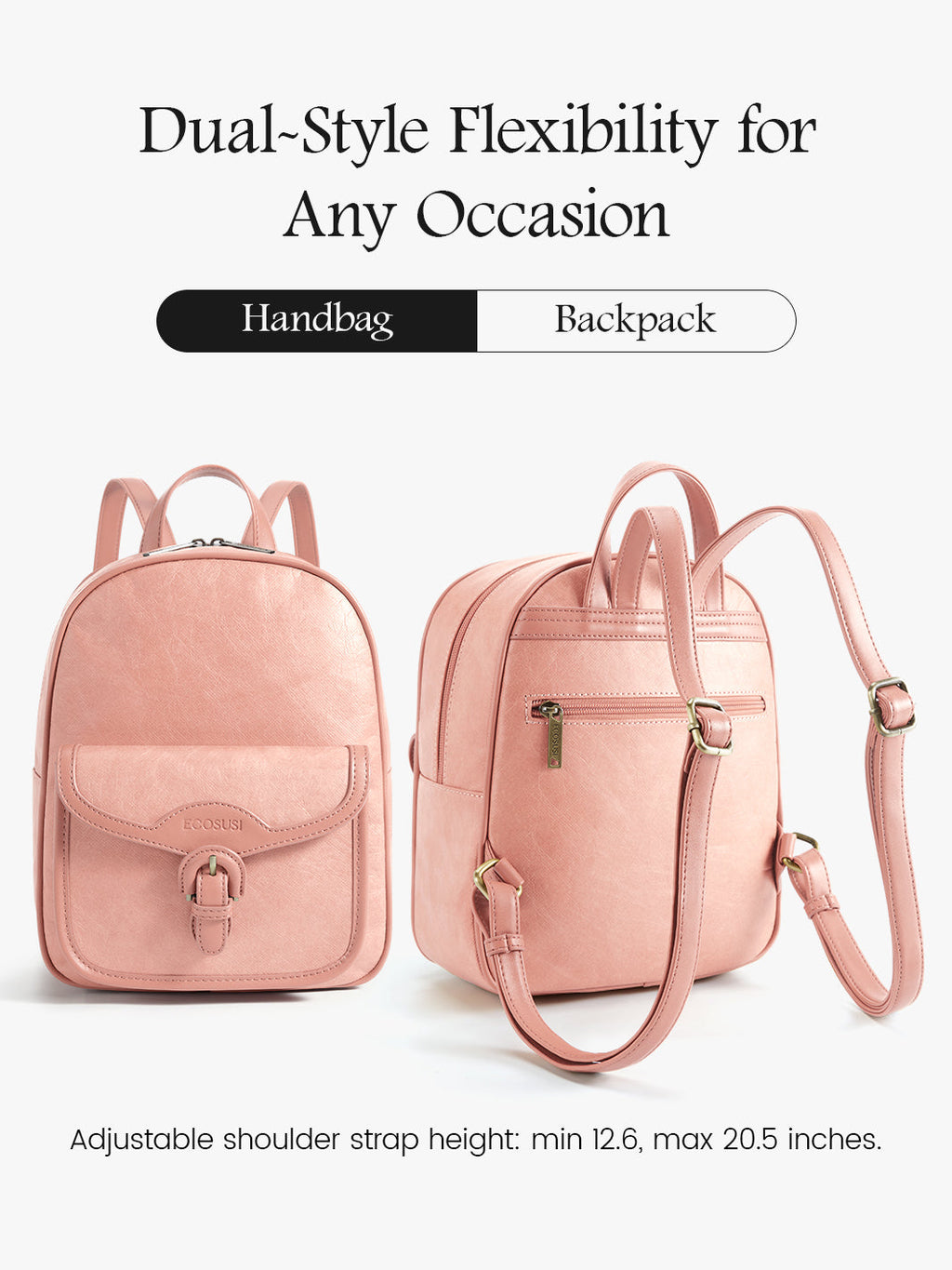 Evelina Washable Paper Mini Backpack