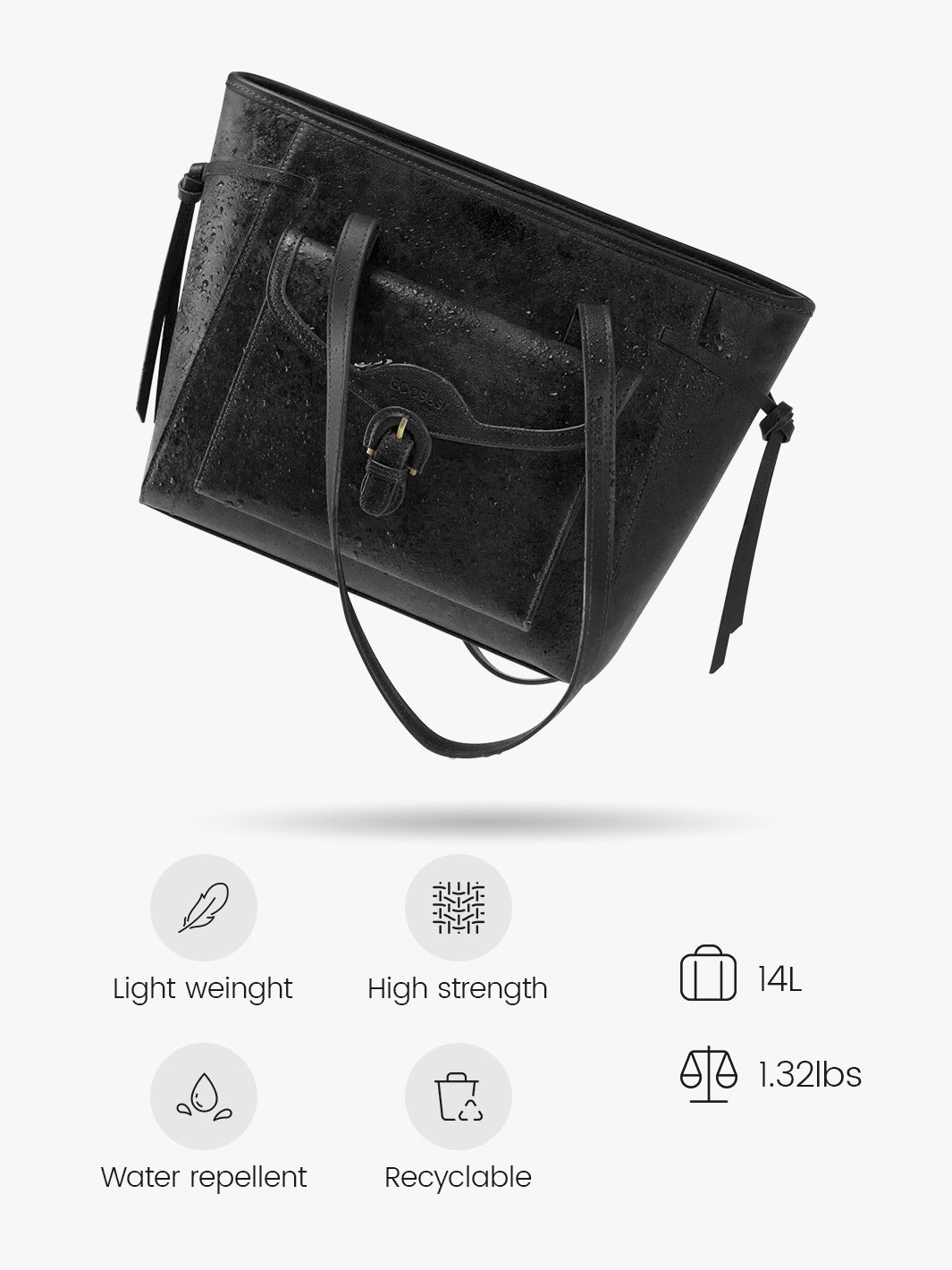 Evelina Washable Paper Classic Tote