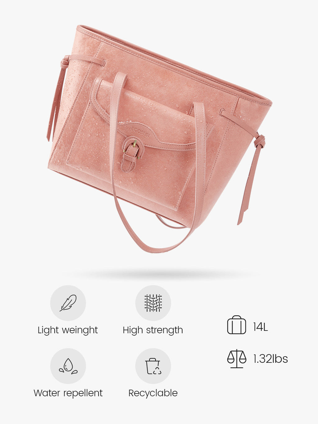 Evelina Washable Paper Classic Tote