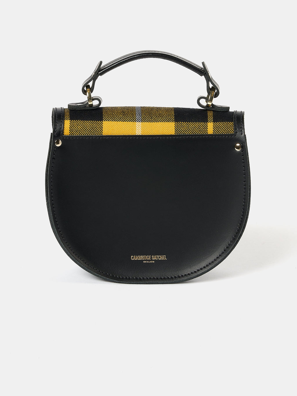 The Isla - Black with Yellow Tartan