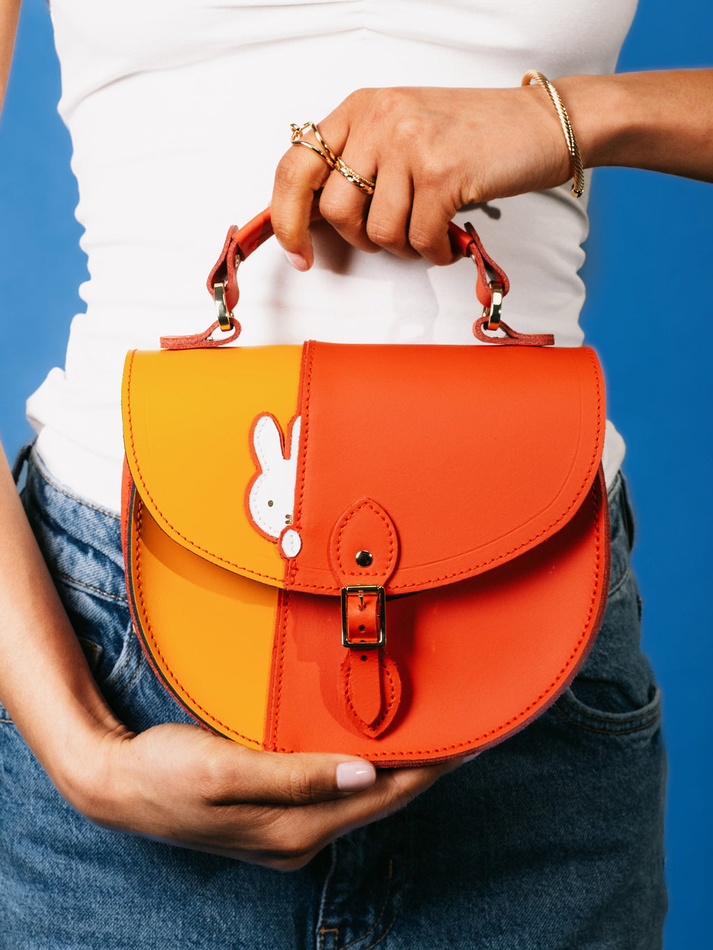 The Hiding Miffy Isla - Carrot Orange, Windsor Tan & Brilliant White