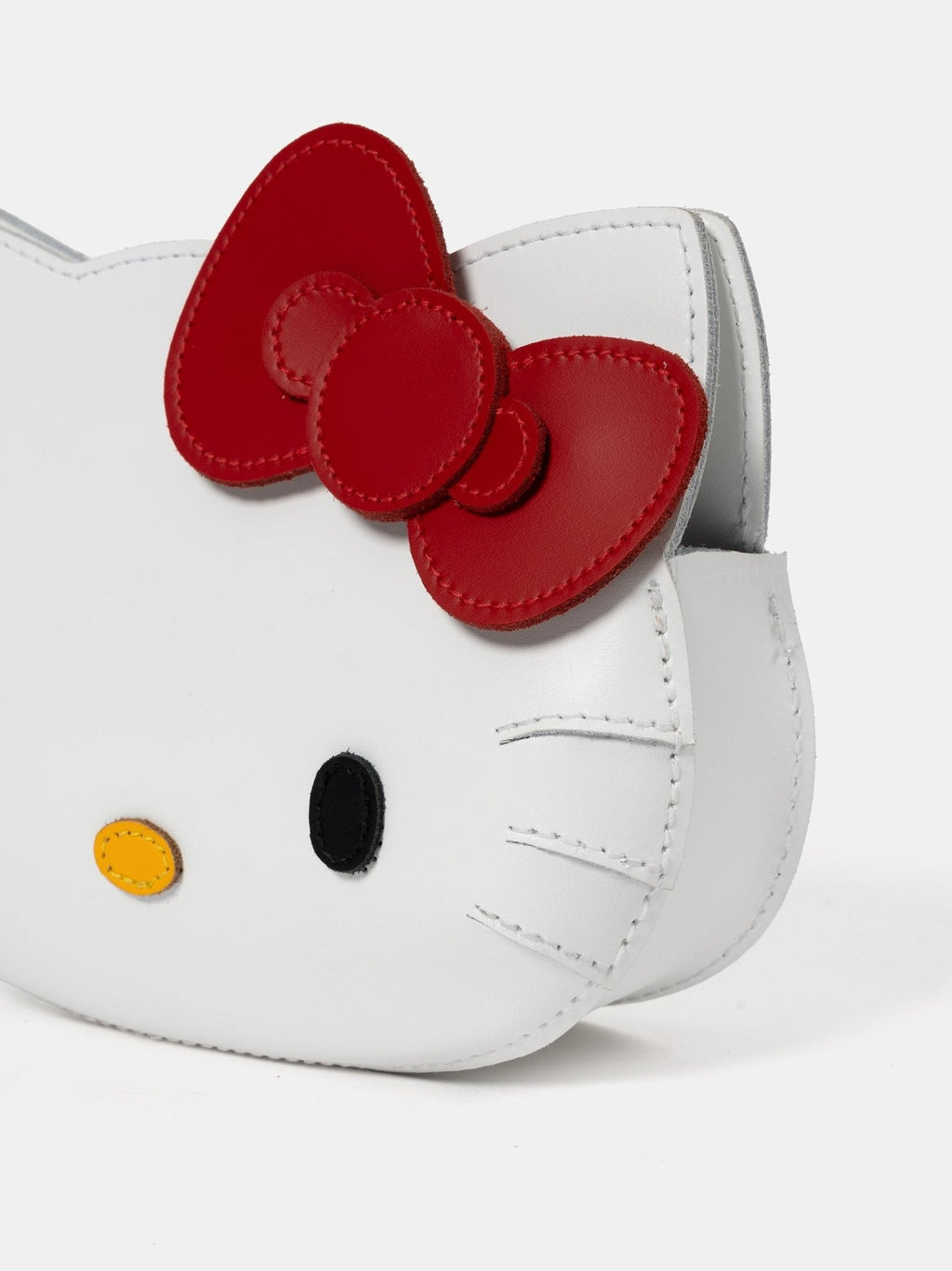 The Mini Hello Kitty Face Bag - Brilliant White