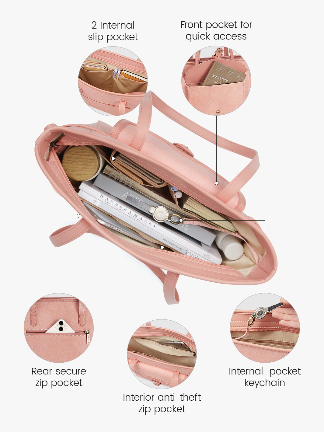 Evelina Washable Paper Classic Tote