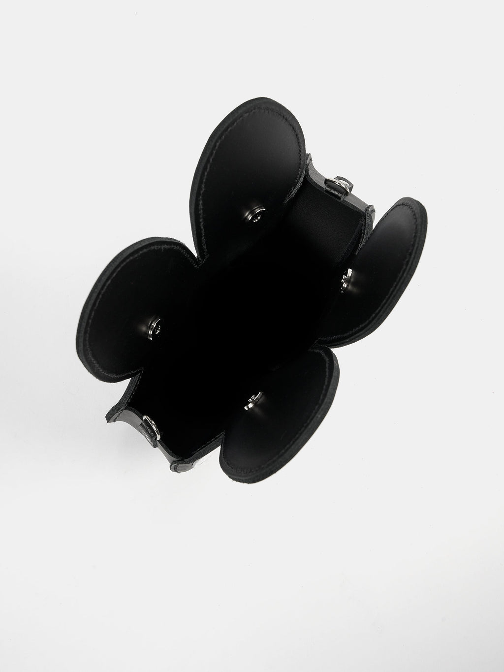 The Miffy Face Cross-Body Bag - Black and Brilliant White