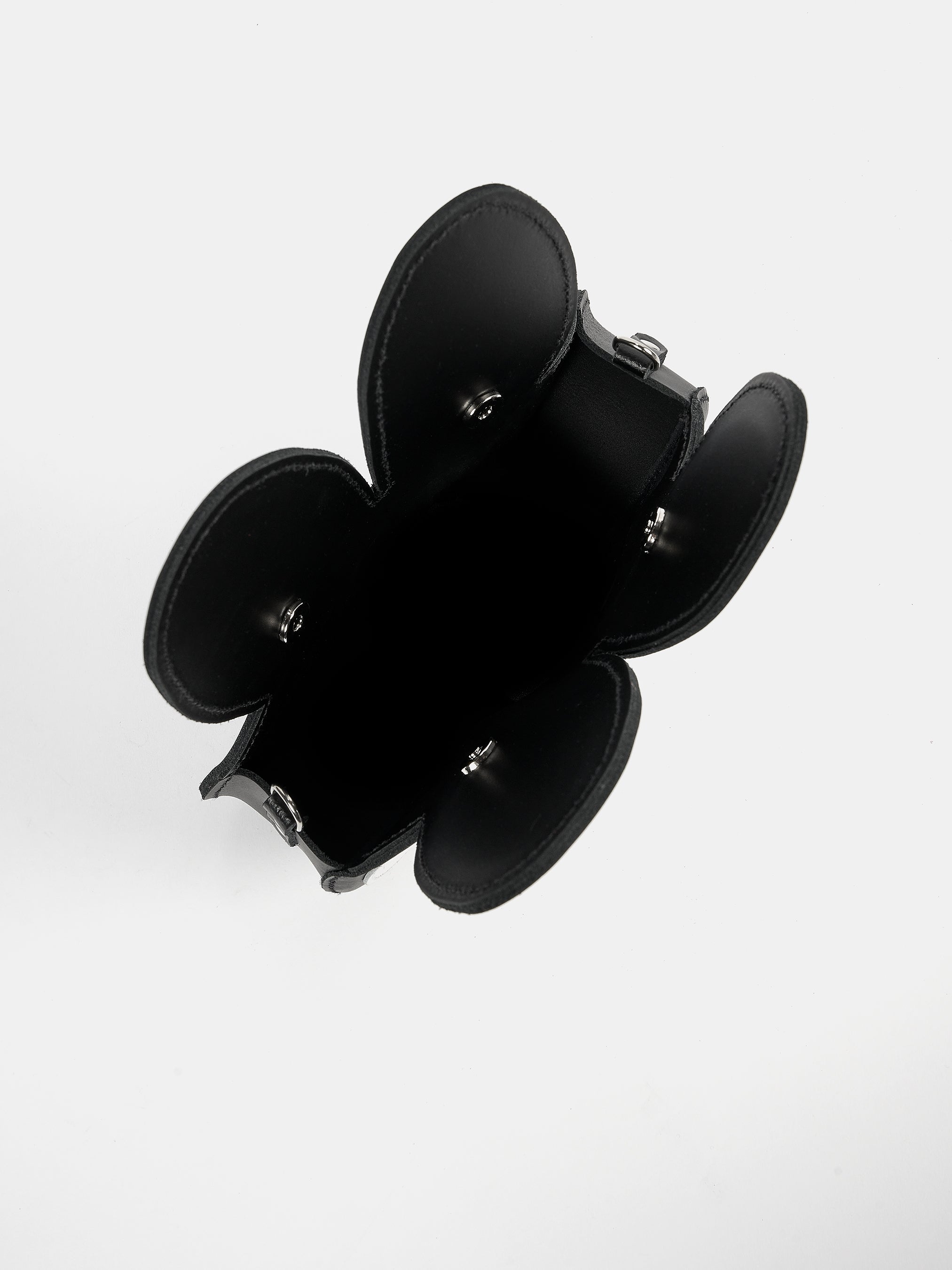 The Miffy Face Cross-Body Bag - Black and Brilliant White