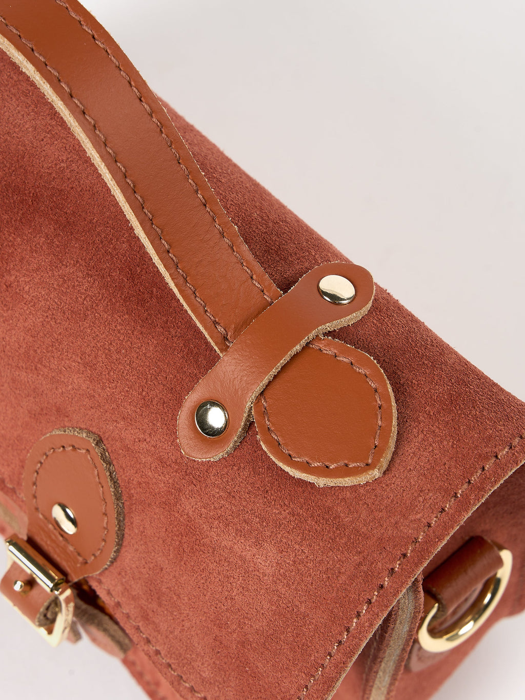 The Mini - Cinnamon with Suede