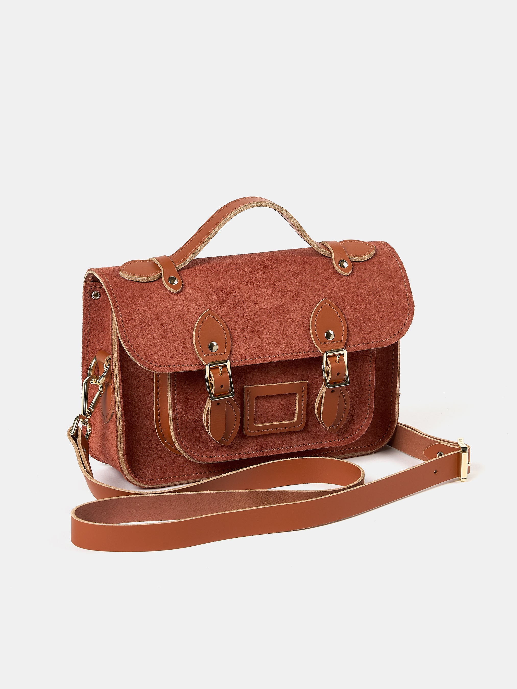 The Mini - Cinnamon with Suede