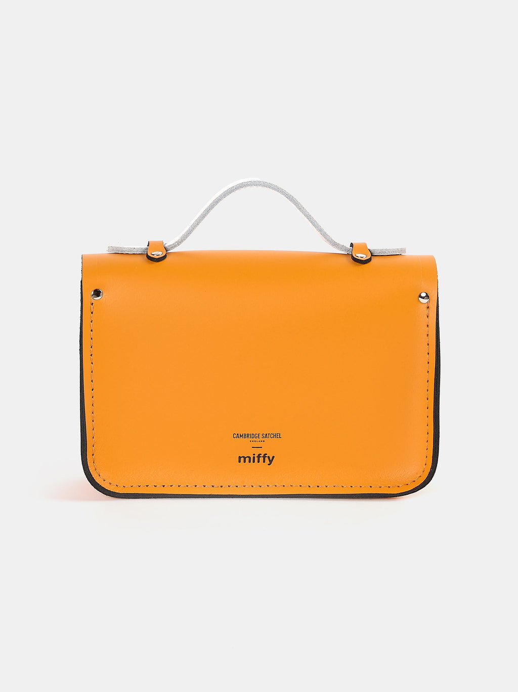 The Peekaboo Miffy Mini Satchel - Carrot Orange