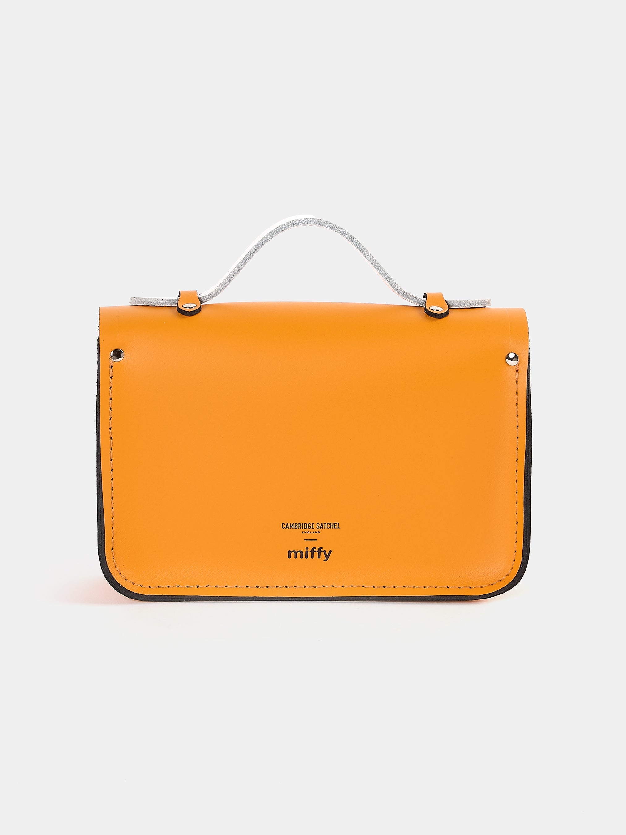 The Peekaboo Miffy Mini Satchel - Carrot Orange