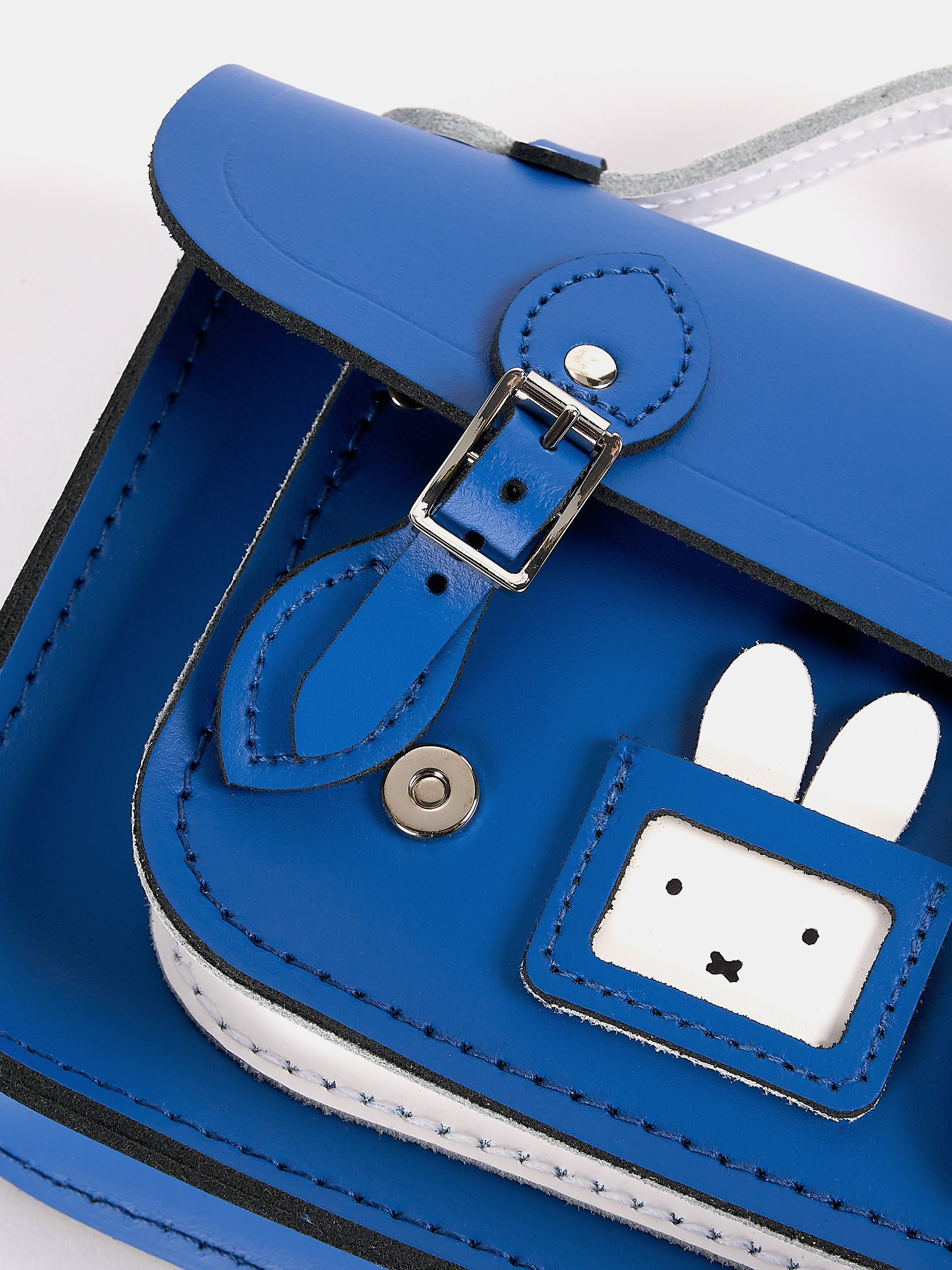 The Peekaboo Miffy Mini Satchel - Royal Blue