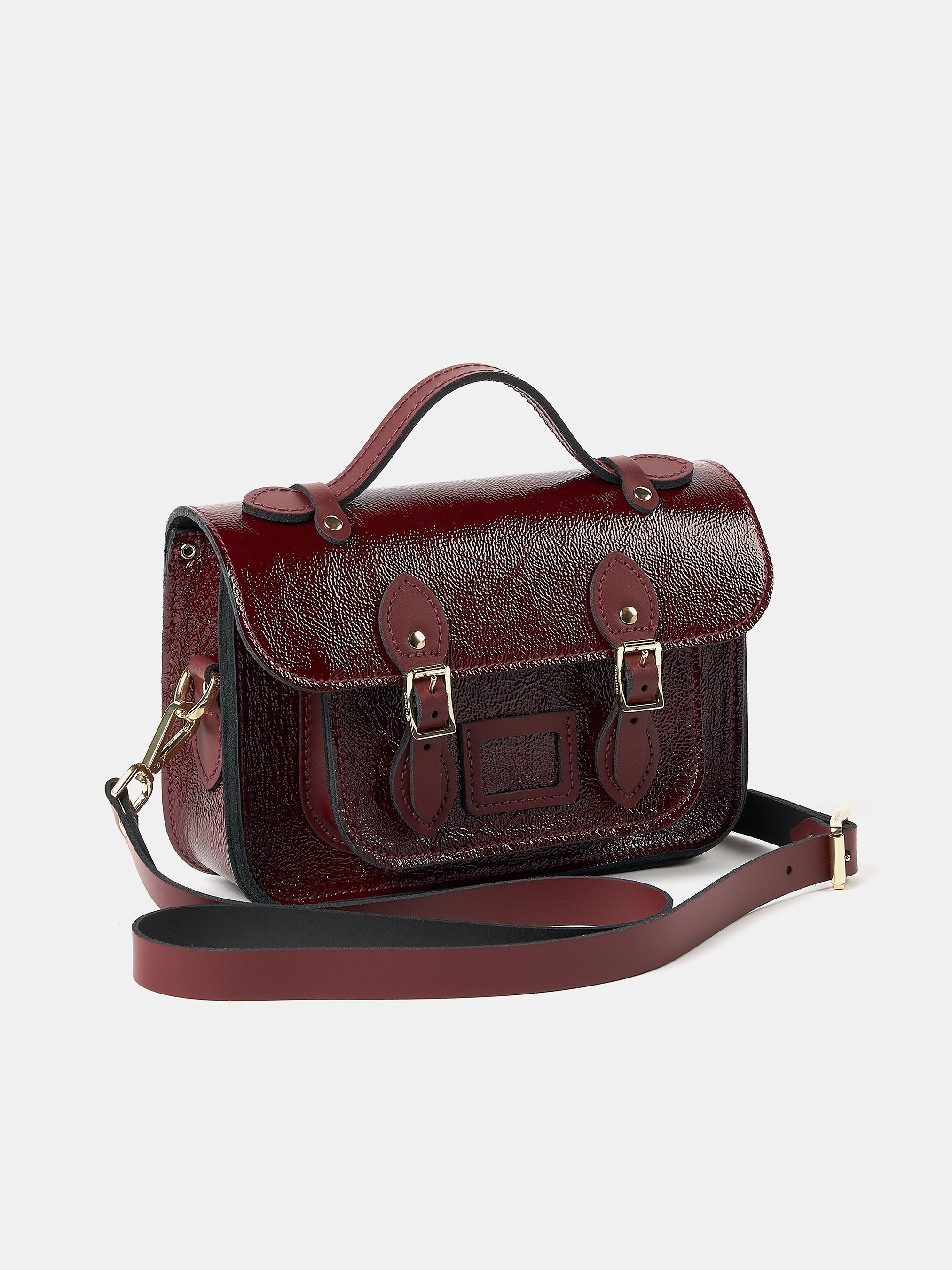 The Mini - Oxblood Patent
