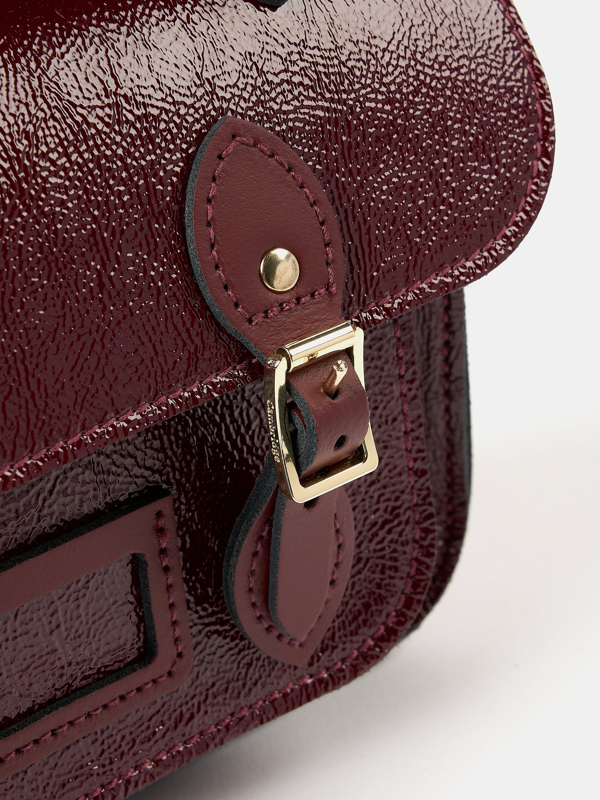 The Mini - Oxblood Patent