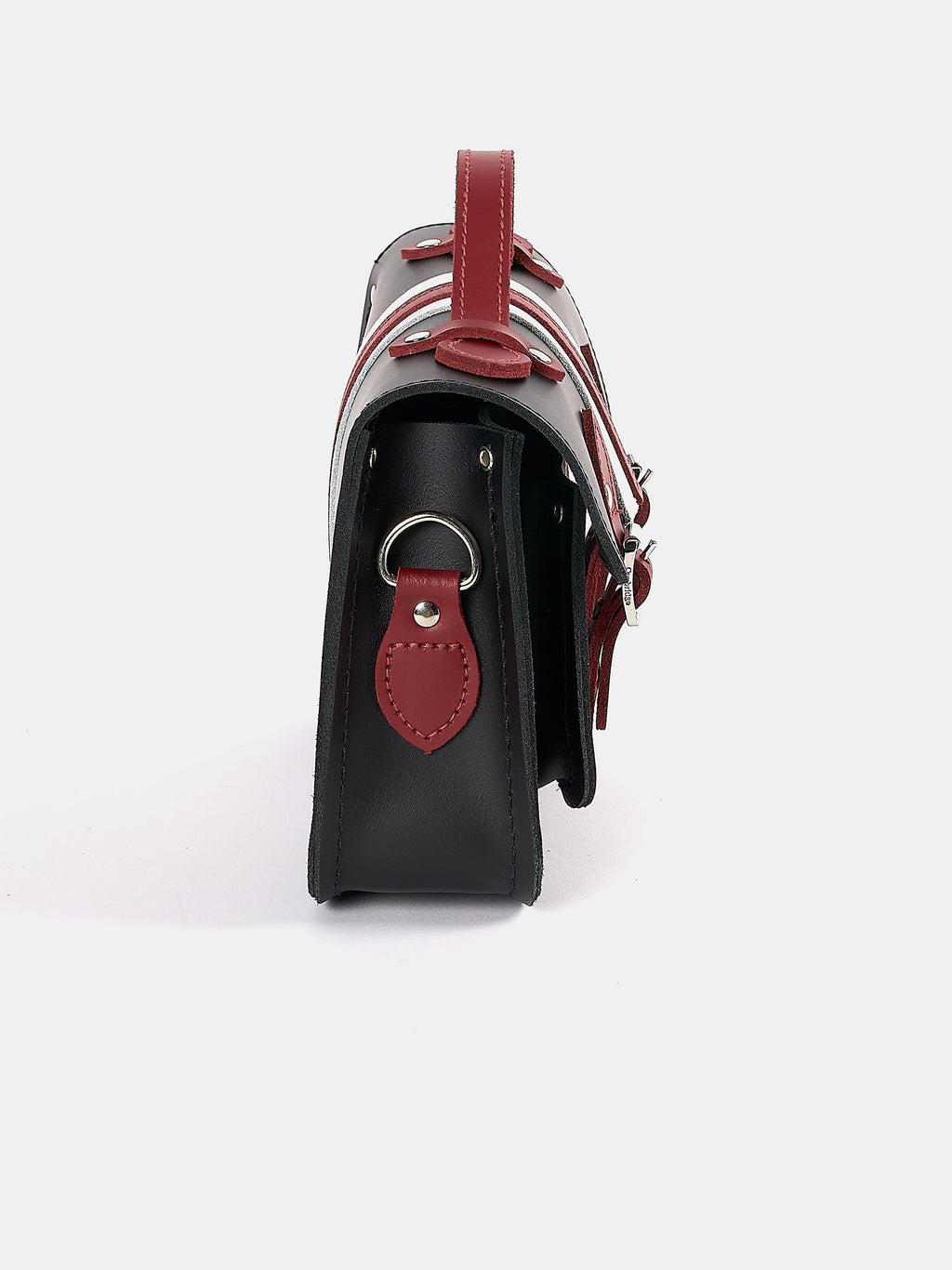 The Mini - Black with Harvard Stripe