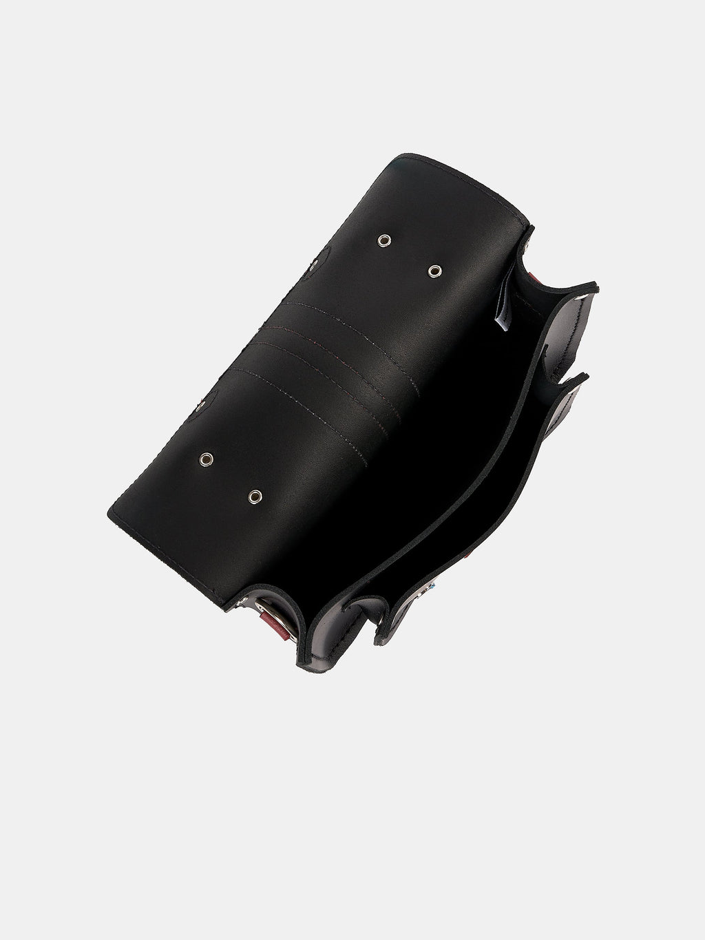 The Mini - Black with Harvard Stripe