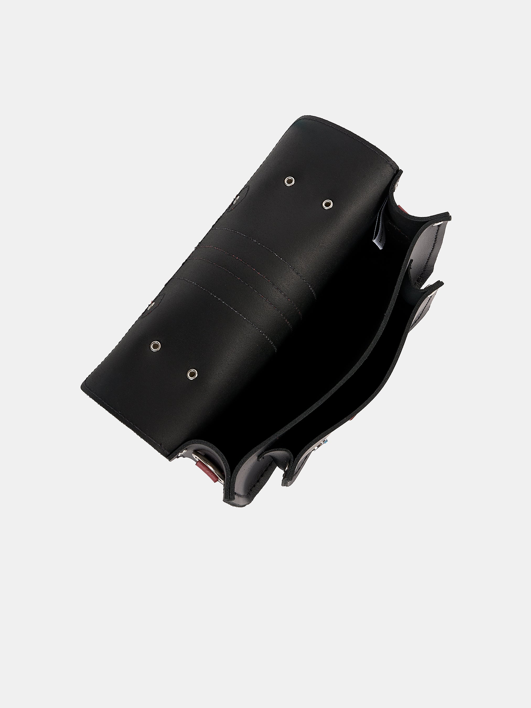 The Mini - Black with Harvard Stripe