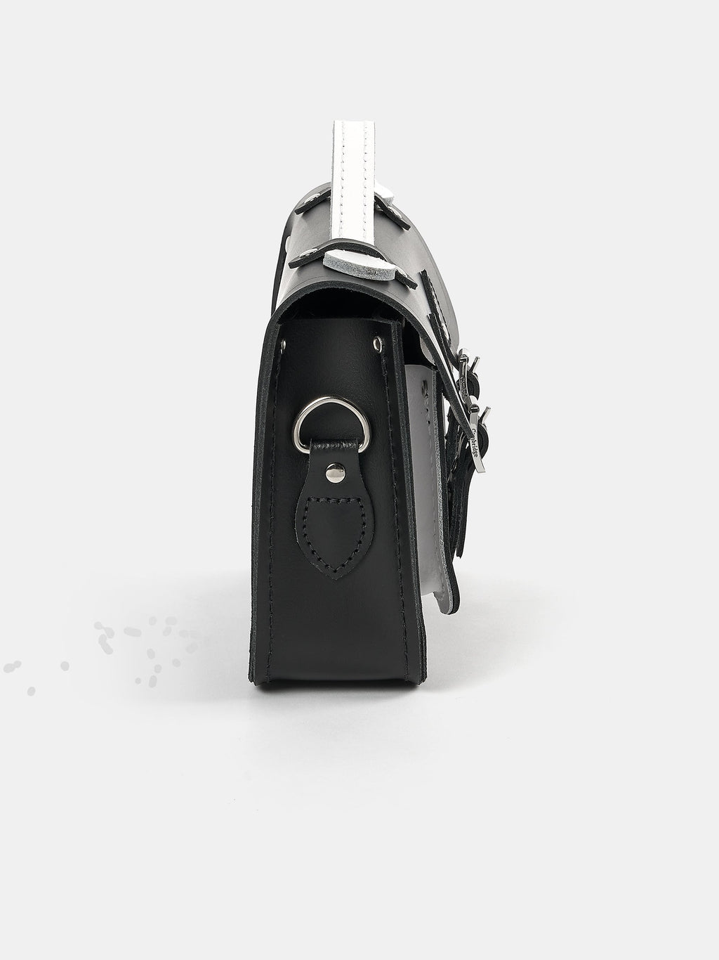 The Peekaboo Miffy Mini Satchel - Black & Brilliant White