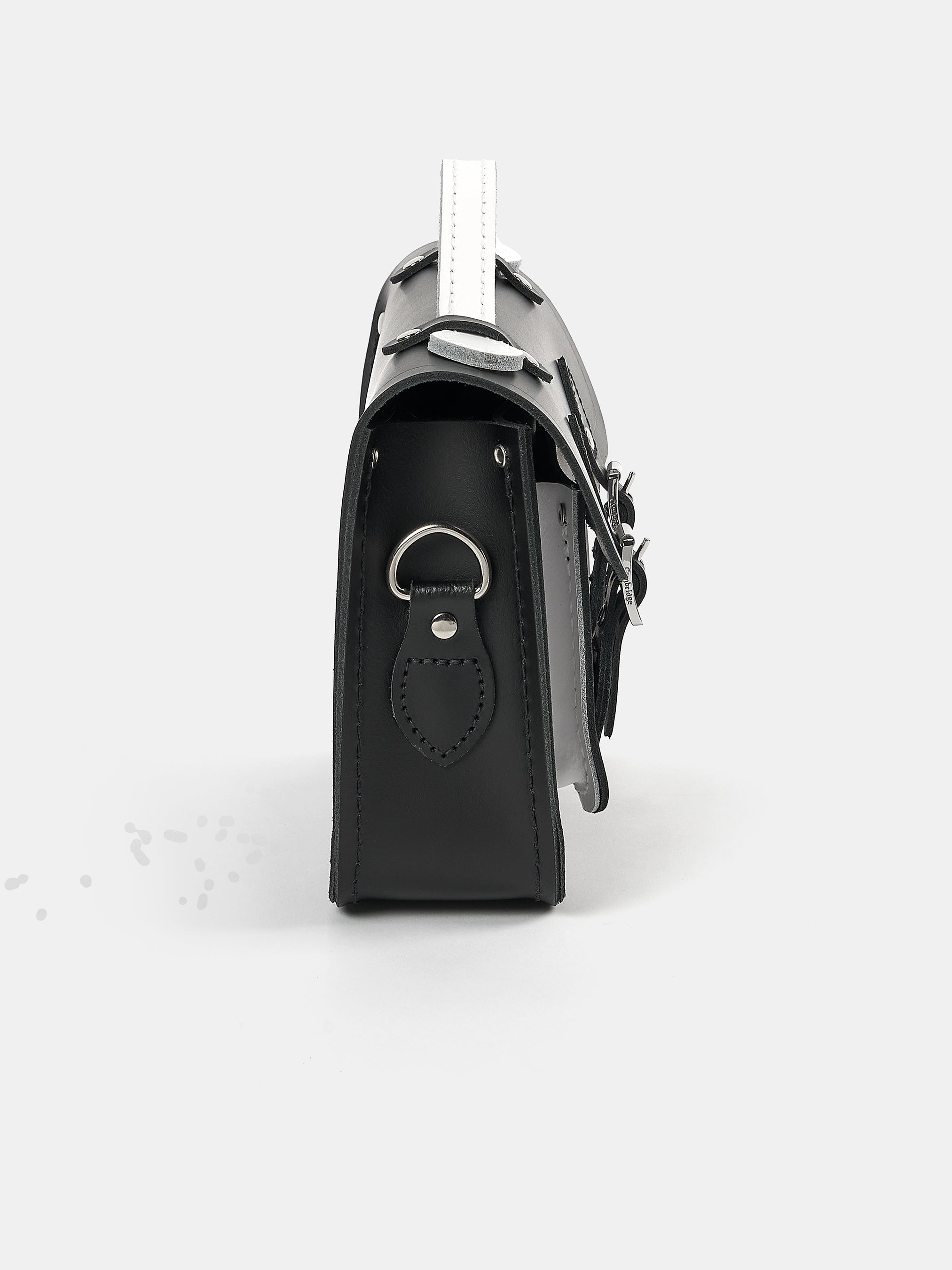 The Peekaboo Miffy Mini Satchel - Black & Brilliant White