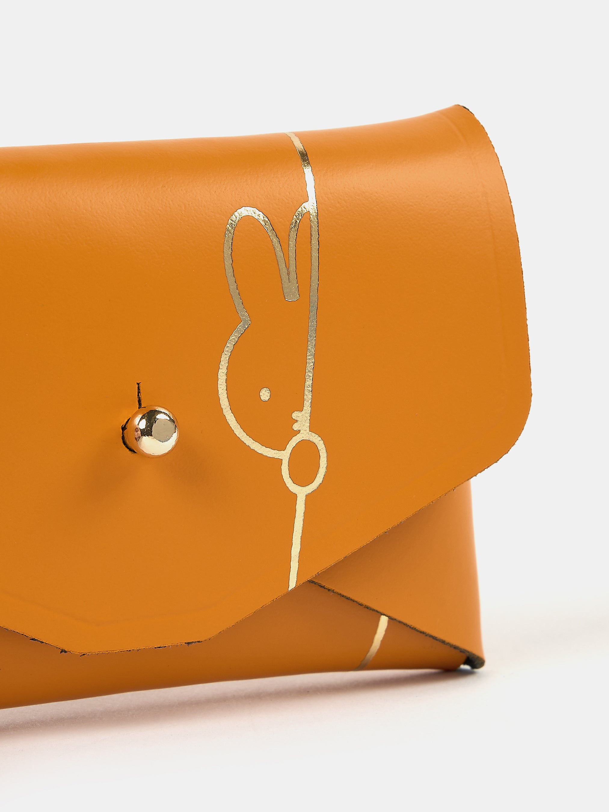The Hiding Miffy Mini Purse - Carrot Orange