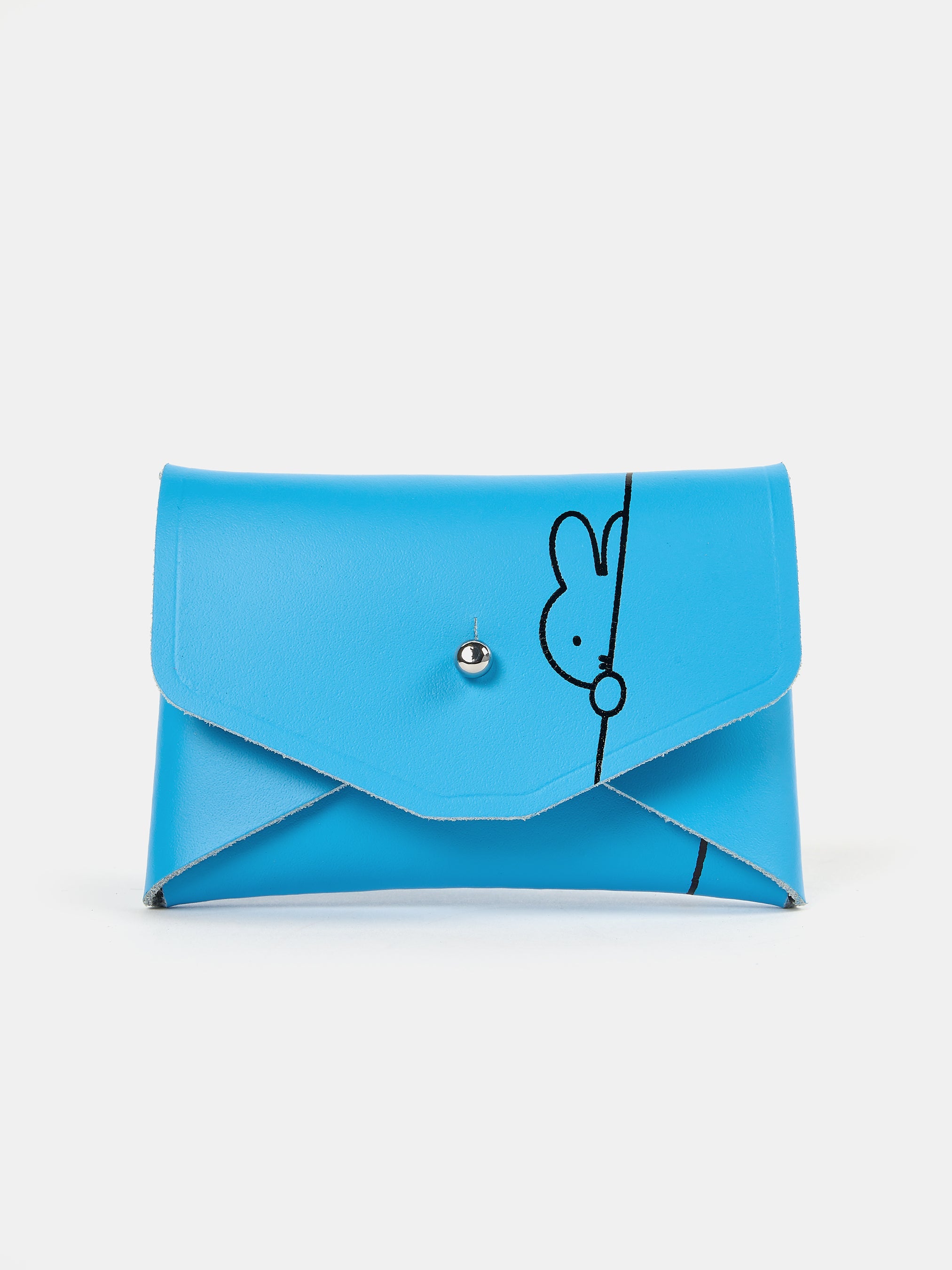The Hiding Miffy Mini Purse - Curious Blue