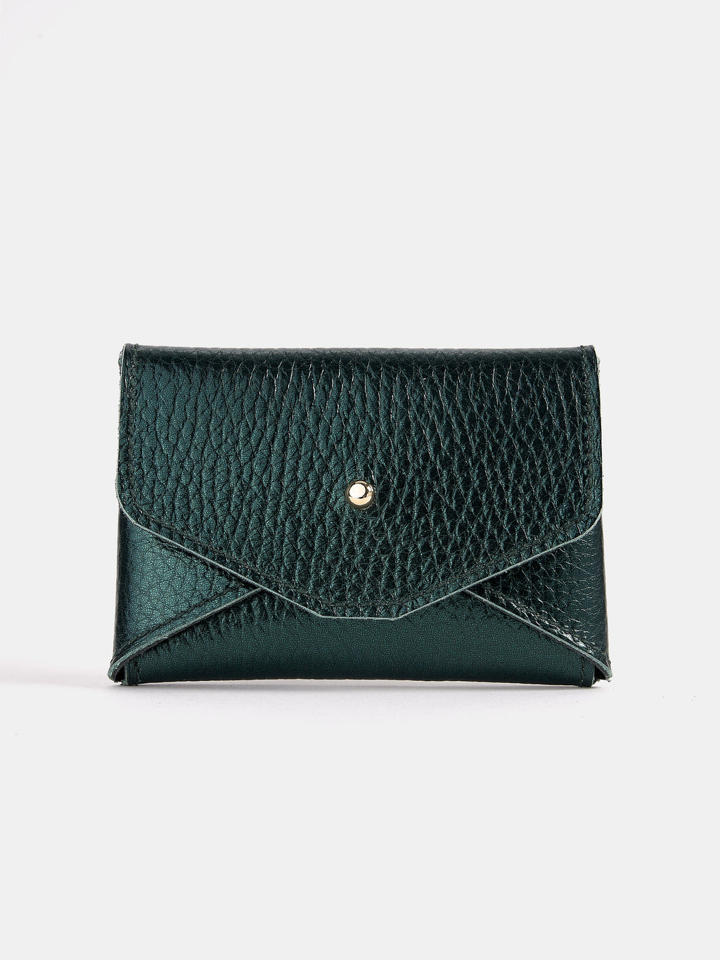 The Mini Purse - Metallic Emerald