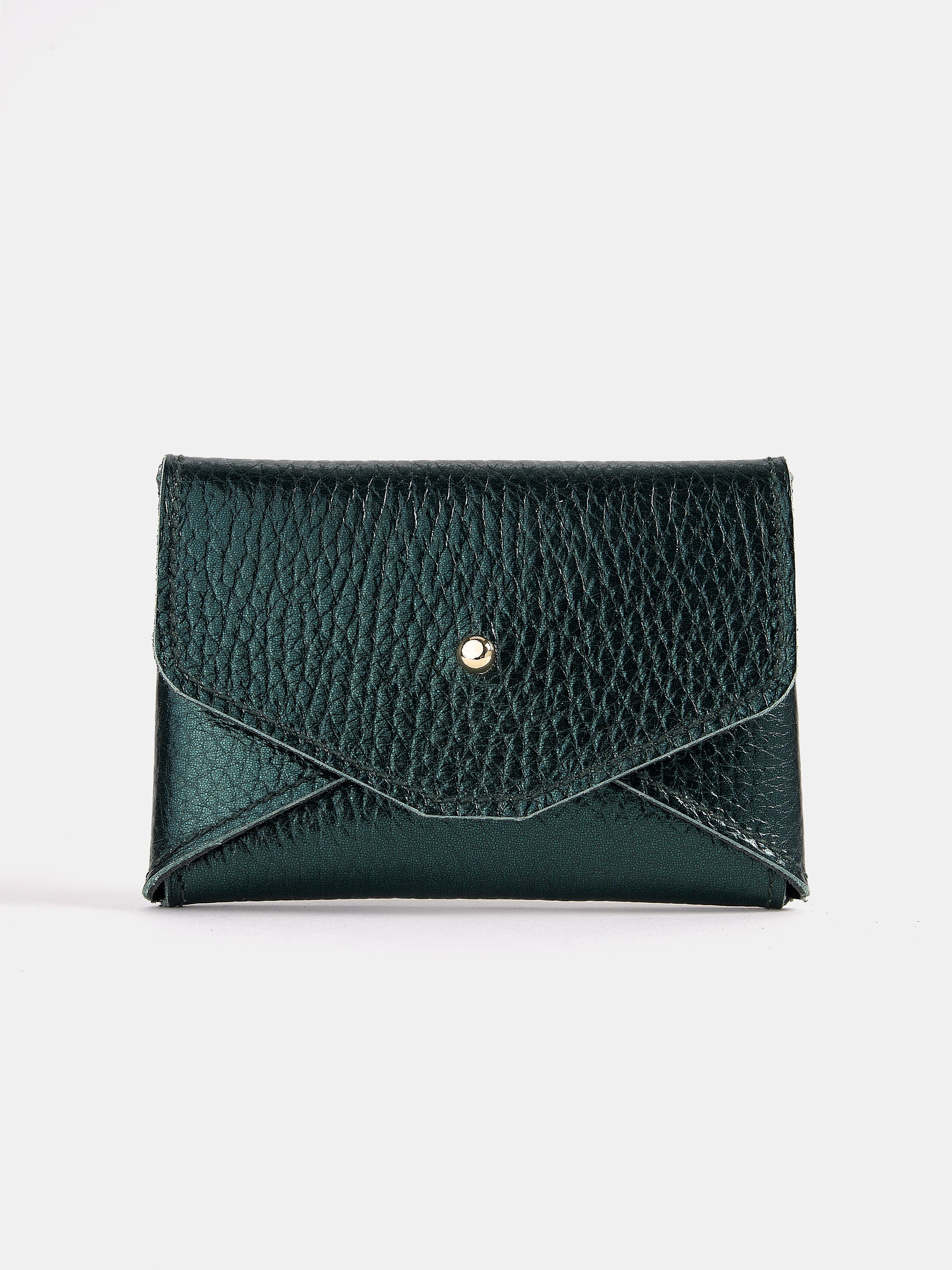 The Mini Purse - Metallic Emerald