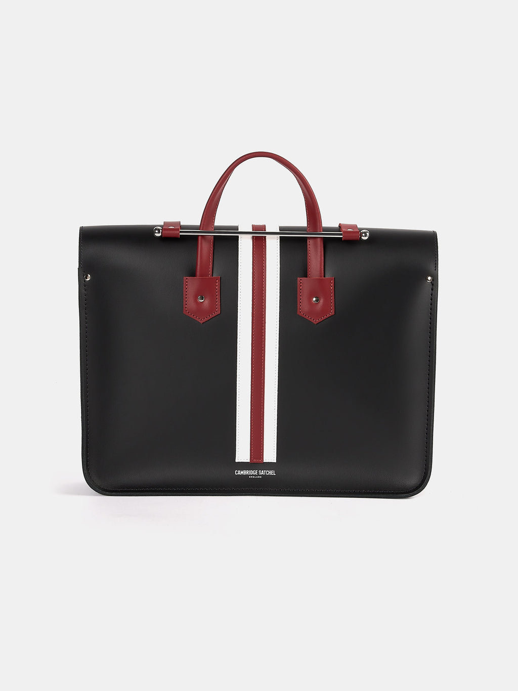 The Music Case - Black with Harvard Stripe