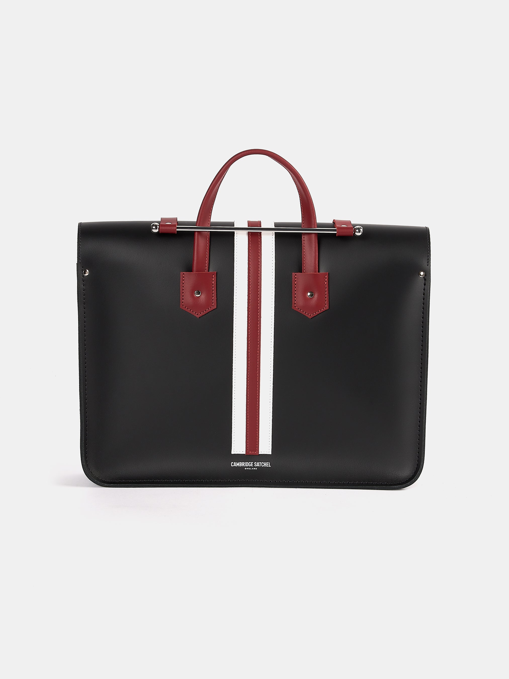 The Music Case - Black with Harvard Stripe