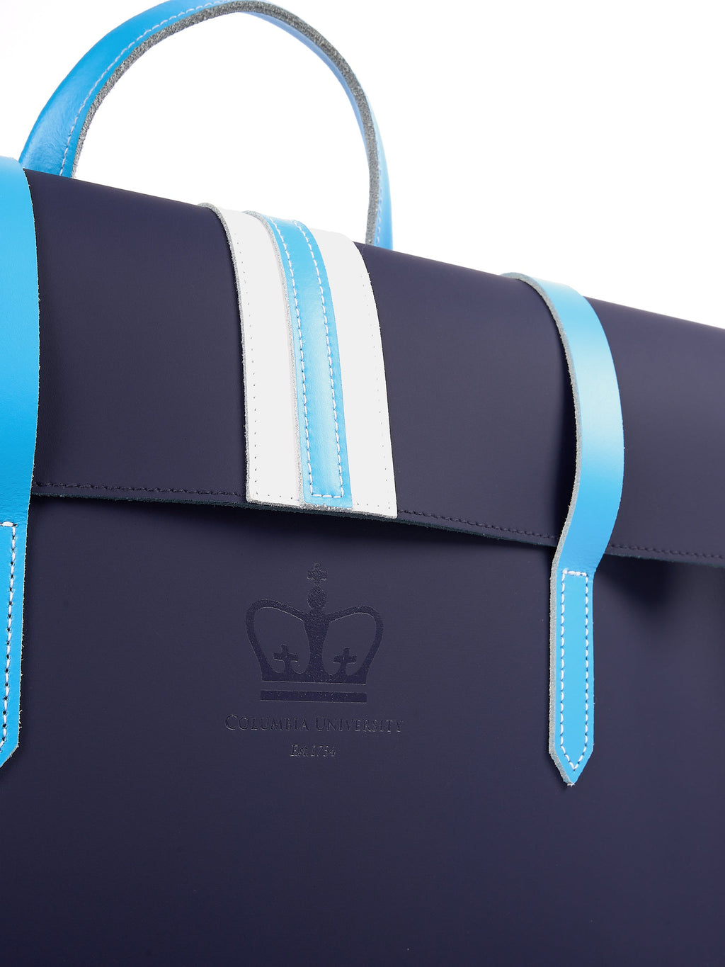 The Music Case - Midnight with Columbia Stripe