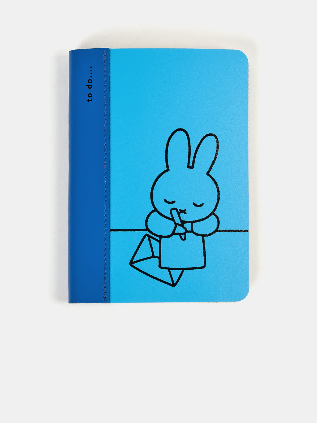 The Miffy "To-Do" A6 Notebook - Royal Blue & Curious Blue