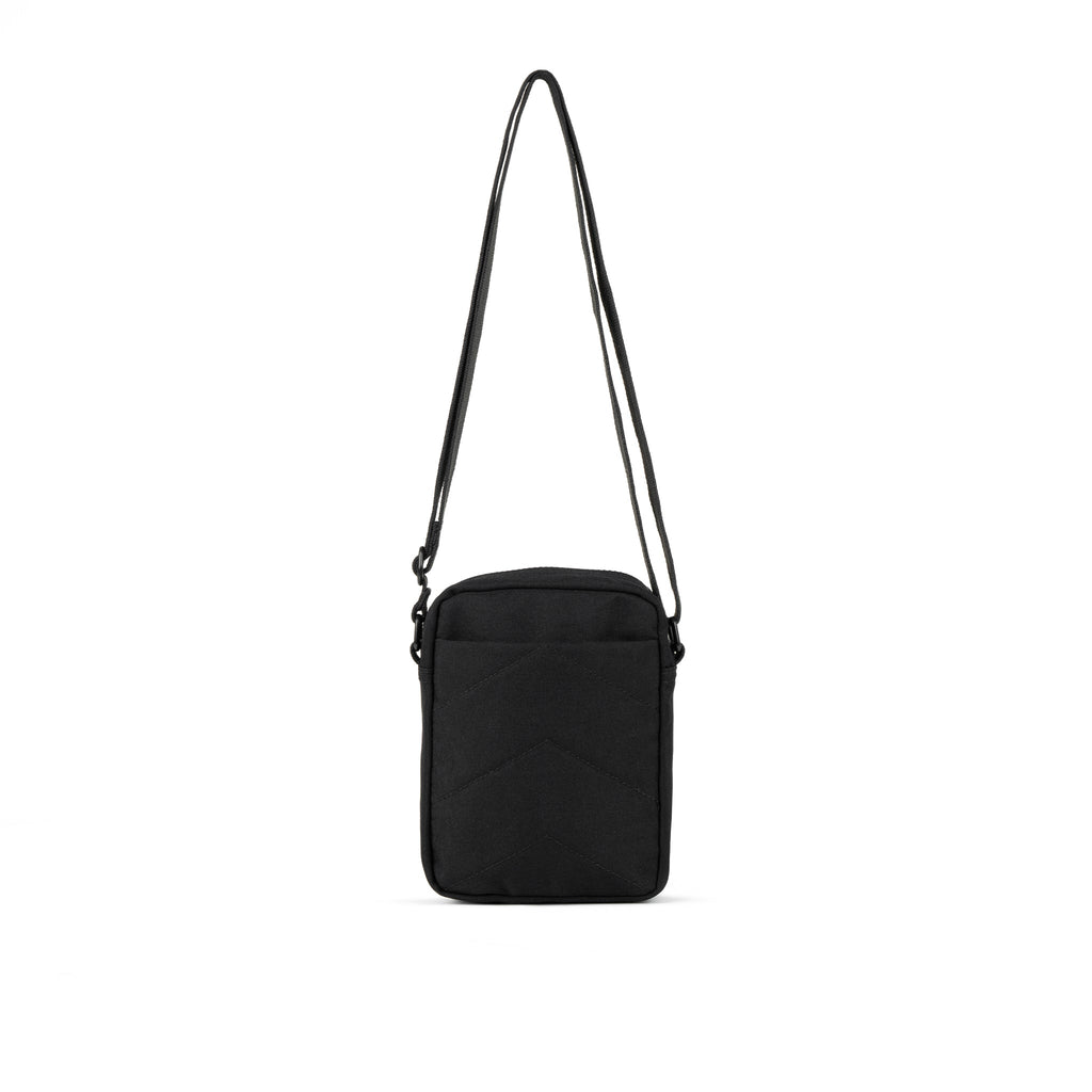 All Black Bond Pocket Crossbody in Ash