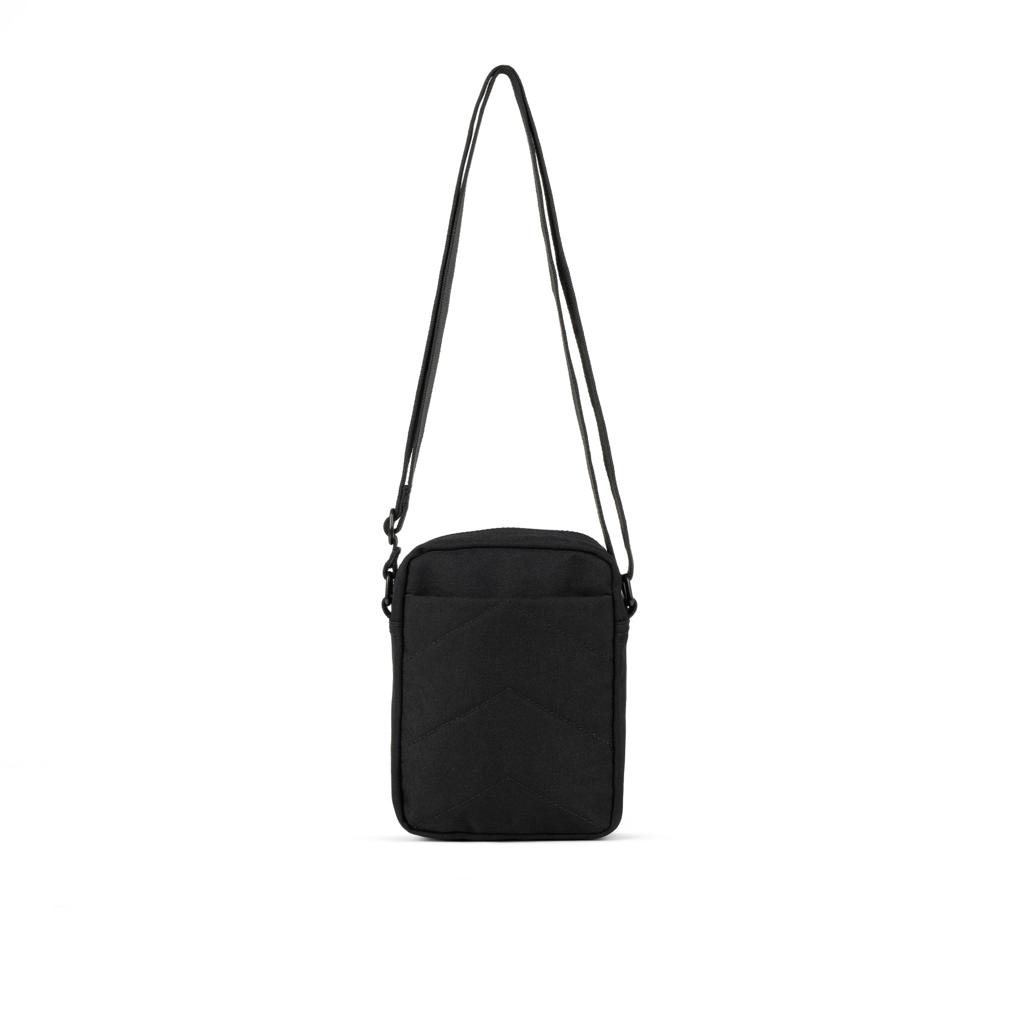 All Black Bond Pocket Crossbody in Ash
