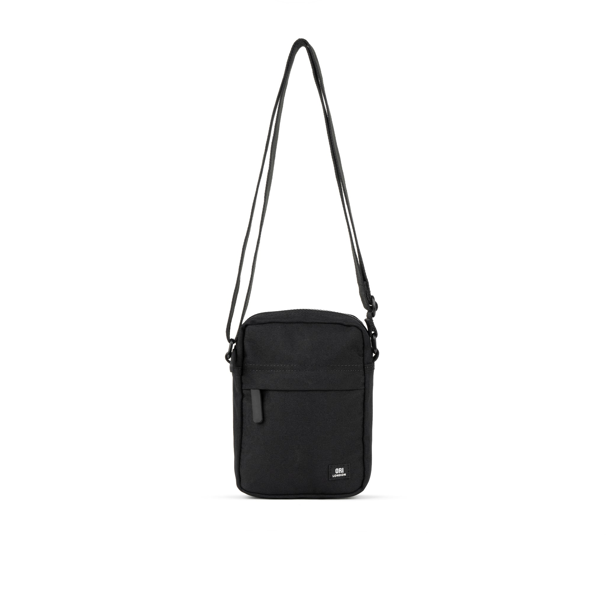 All Black Bond Pocket Crossbody in Ash
