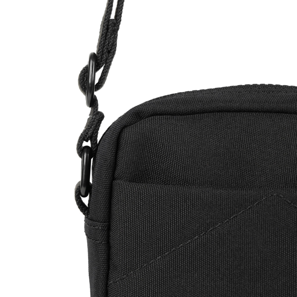 All Black Bond Pocket Crossbody in Ash