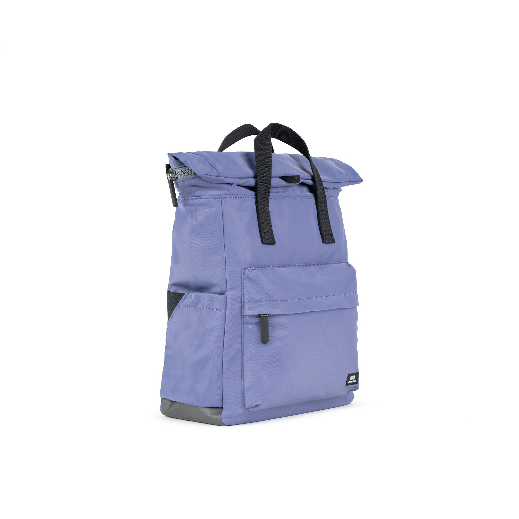 Black Label Canfield Roll Top Backpack in Dusted Peri