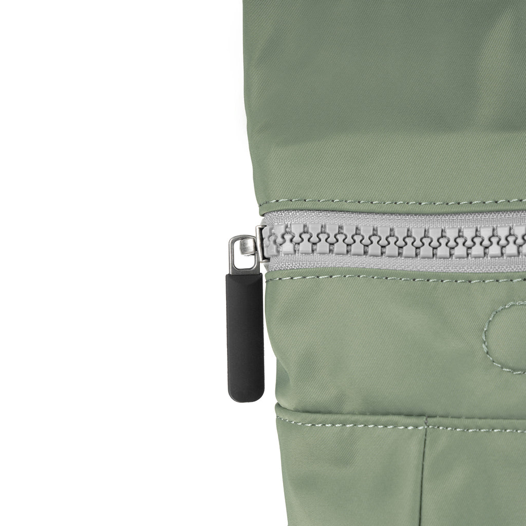 Black Label Canfield Roll Top Backpack in Granite