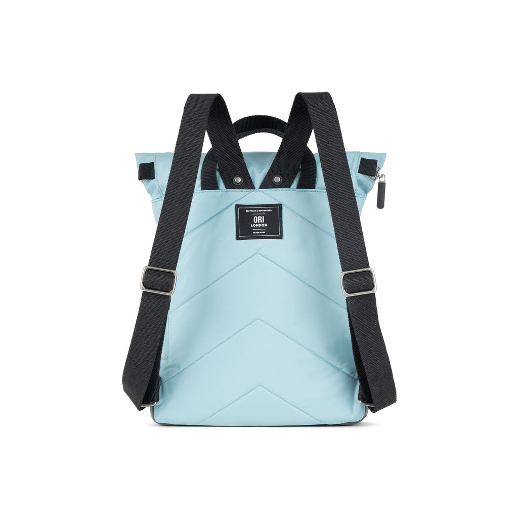 Black Label Canfield Roll Top Backpack in Spearmint