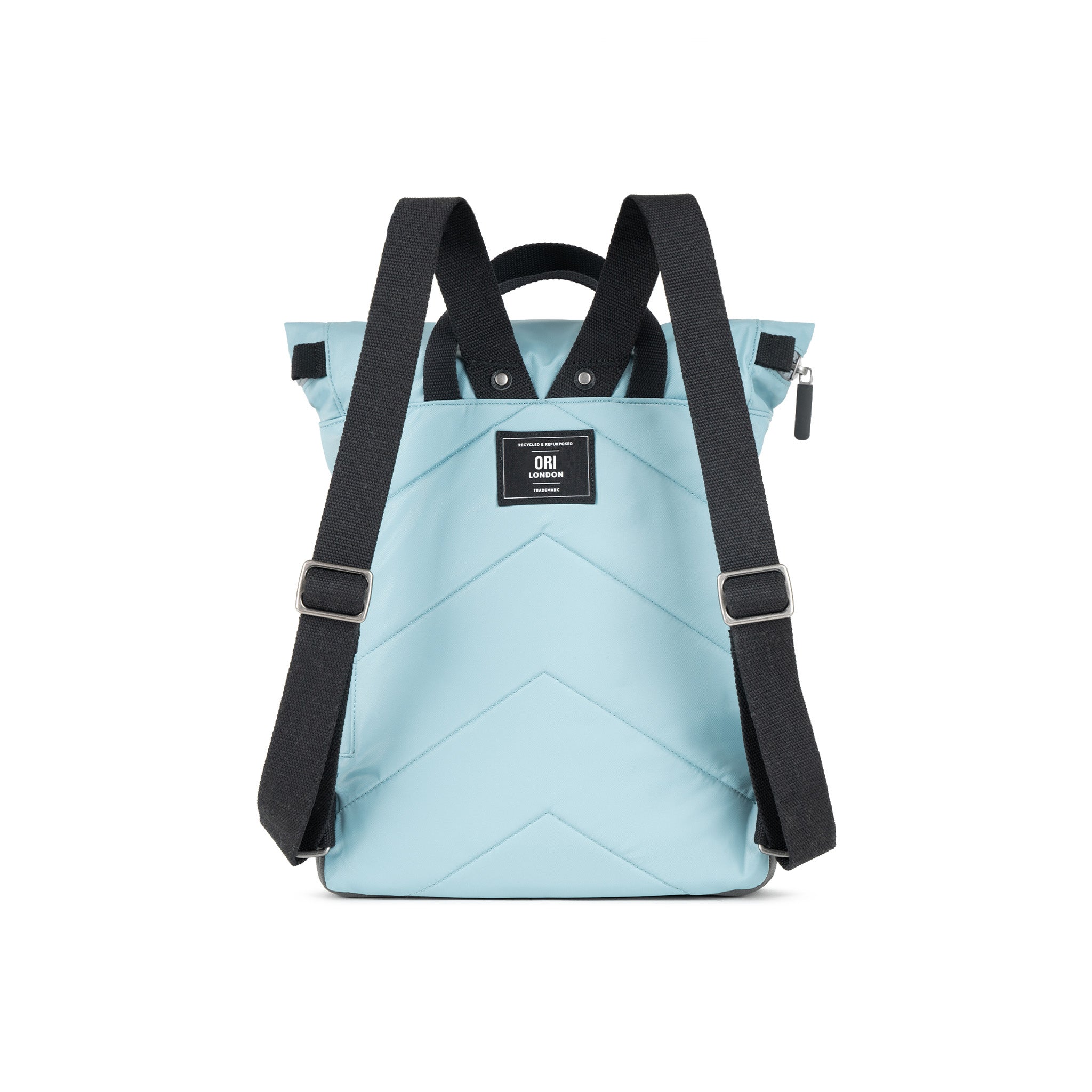 Black Label Canfield Roll Top Backpack in Spearmint