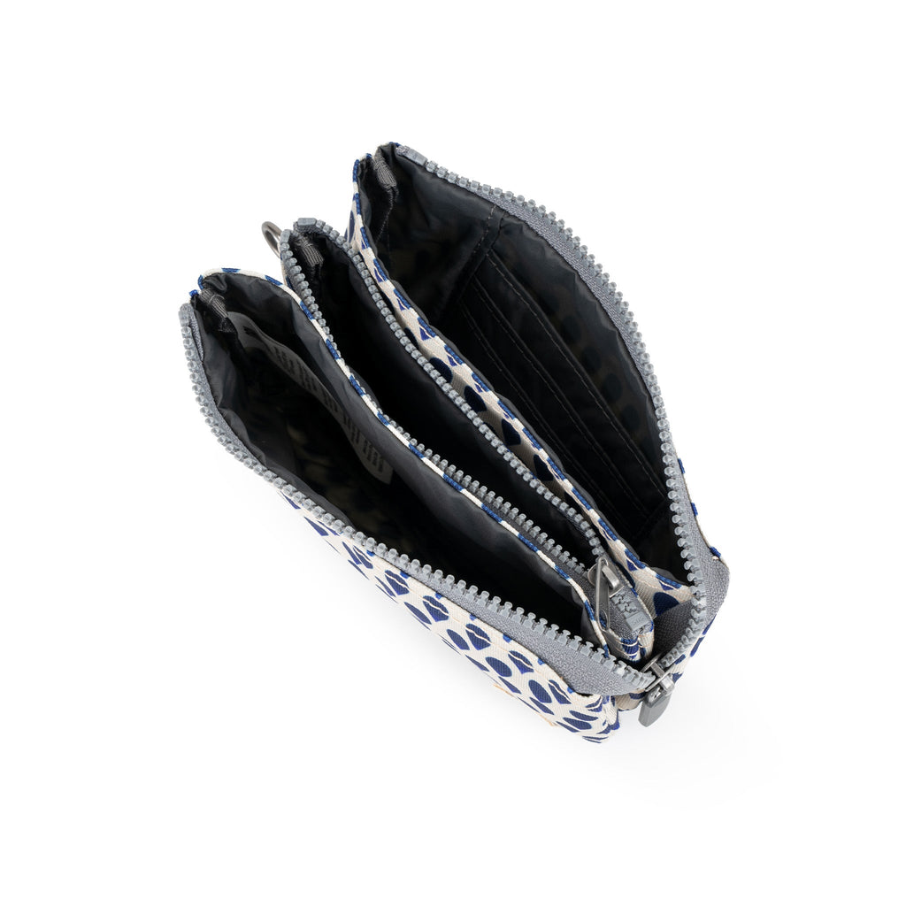 Carnaby Wallet in Denim Rain