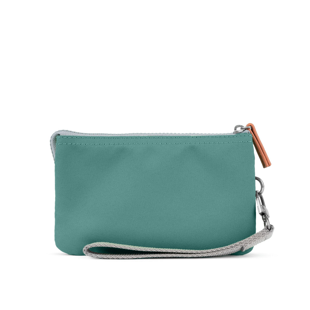 Carnaby Wallet in Sage With Strap
