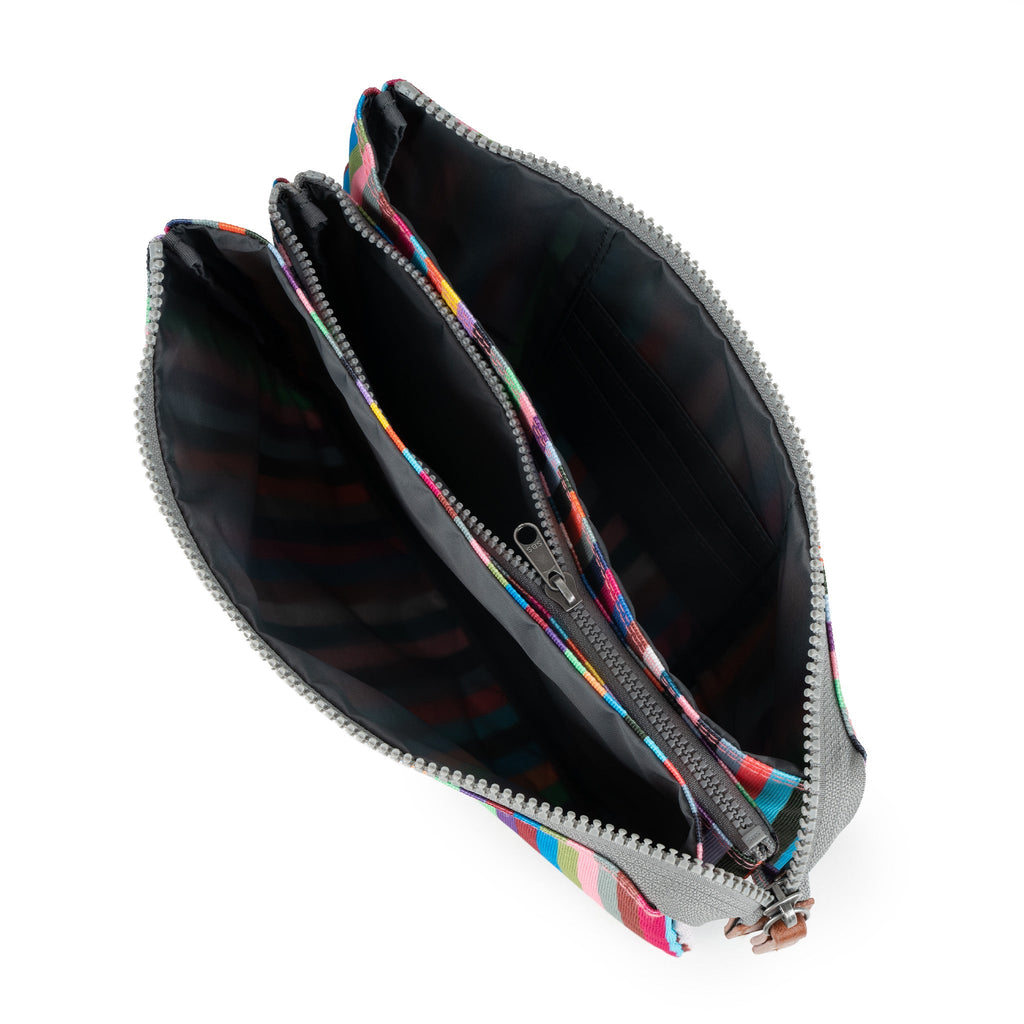 Carnaby Crossbody Bag in Multi Stripe