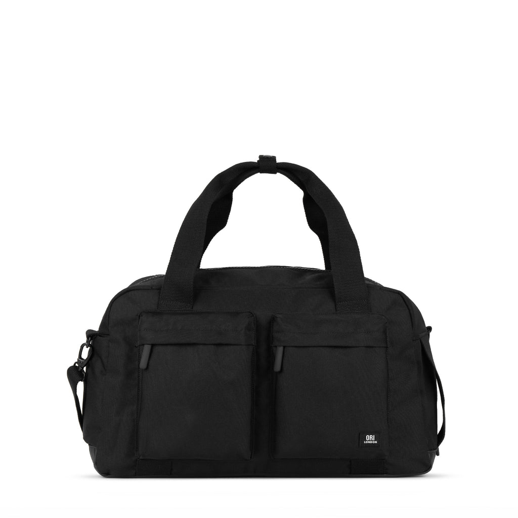 All Black Gatwick Carry-On Duffel in Ash