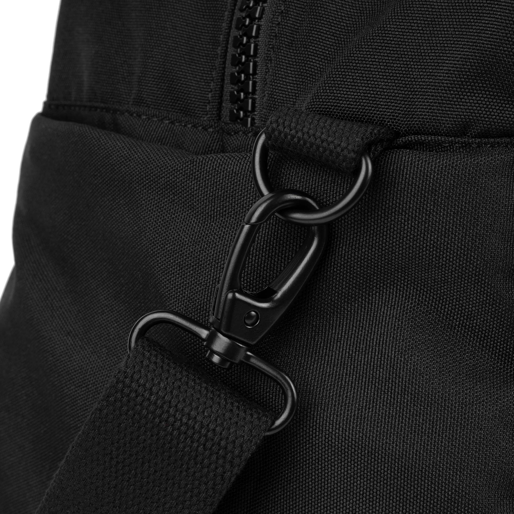 All Black Gatwick Carry-On Duffel in Ash